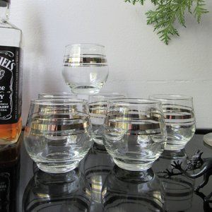 5 Roly Poly Cocktail Glasses Glasses Mid-century